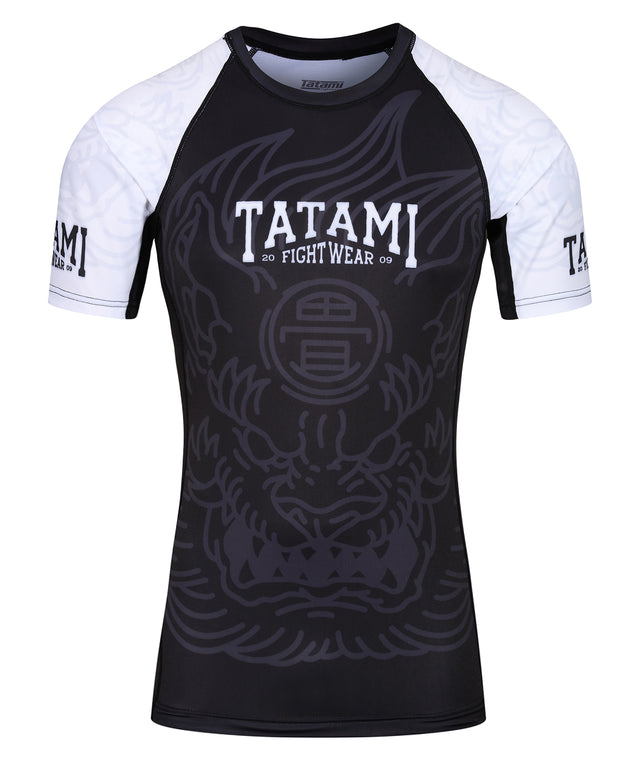 Image of Tatami Fightwear Juji Gatame Eco Tech Recycled Rash Guard - White