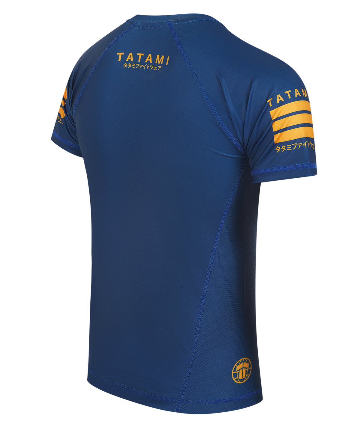 Katakana V2 Short Sleeve Rash Guard - Blue