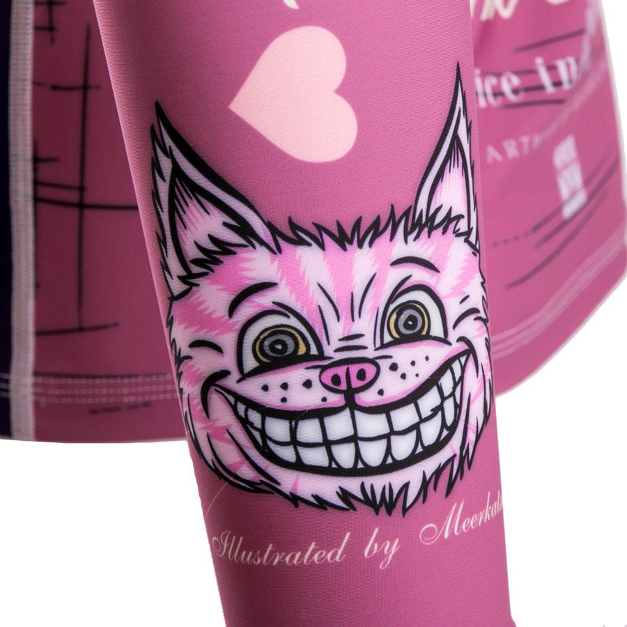 Kids Meerkatsu Alice in Jiu-Jitsu Land Rash Guard