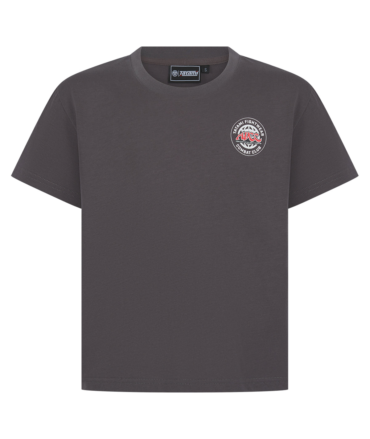 Kids Tatami X ADCC Combat Club T-Shirt - Grey
