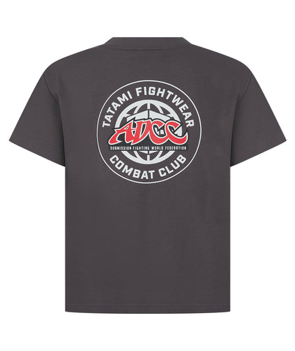 Kids Tatami X ADCC Combat Club T-Shirt - Grey