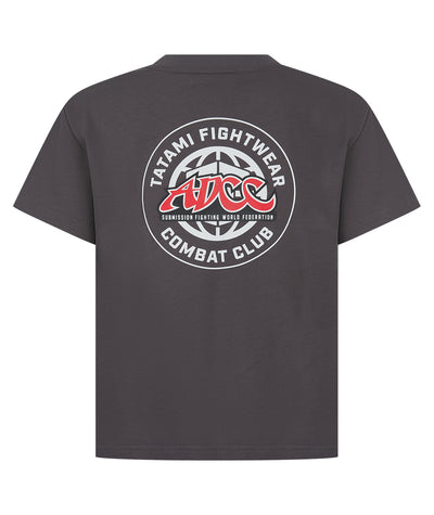 Kids Tatami X ADCC Combat Club T-Shirt - Grey