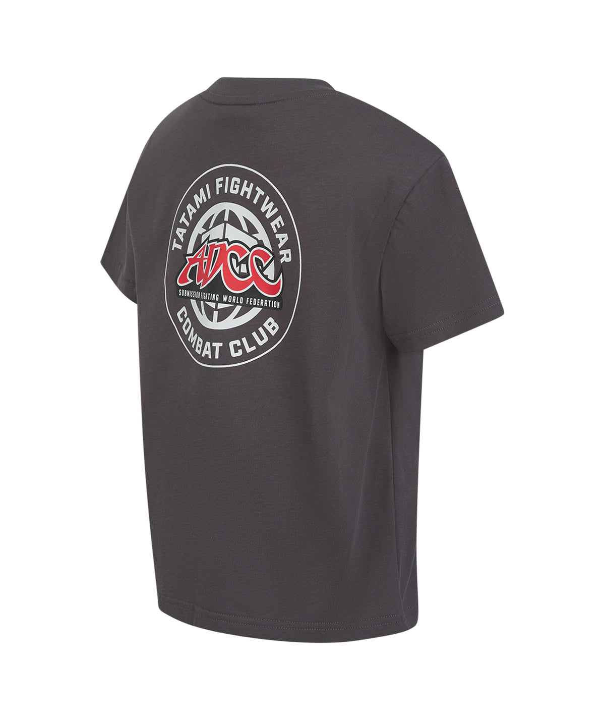 Kids Tatami X ADCC Combat Club T-Shirt - Grey