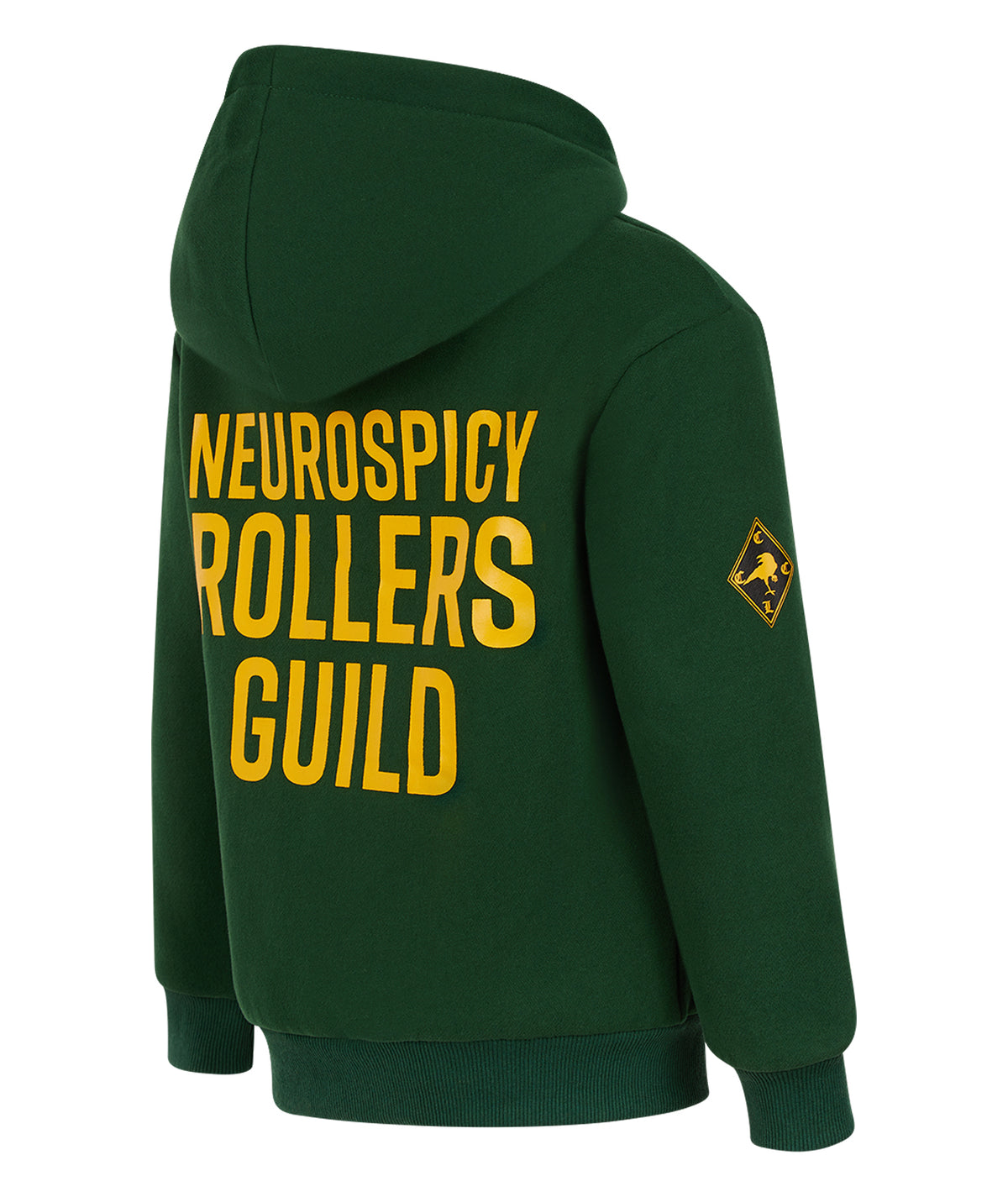 Kids Autsiders Neurospicy Oversized Hoodie - Green