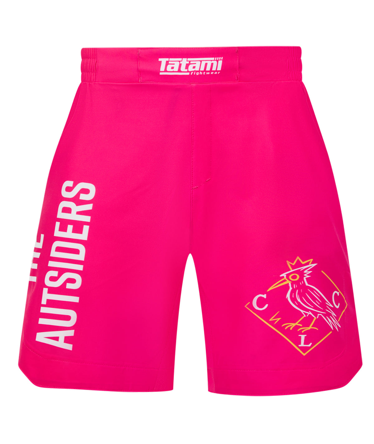 Kids Autsiders Zero Contact Grappling Shorts - Pink