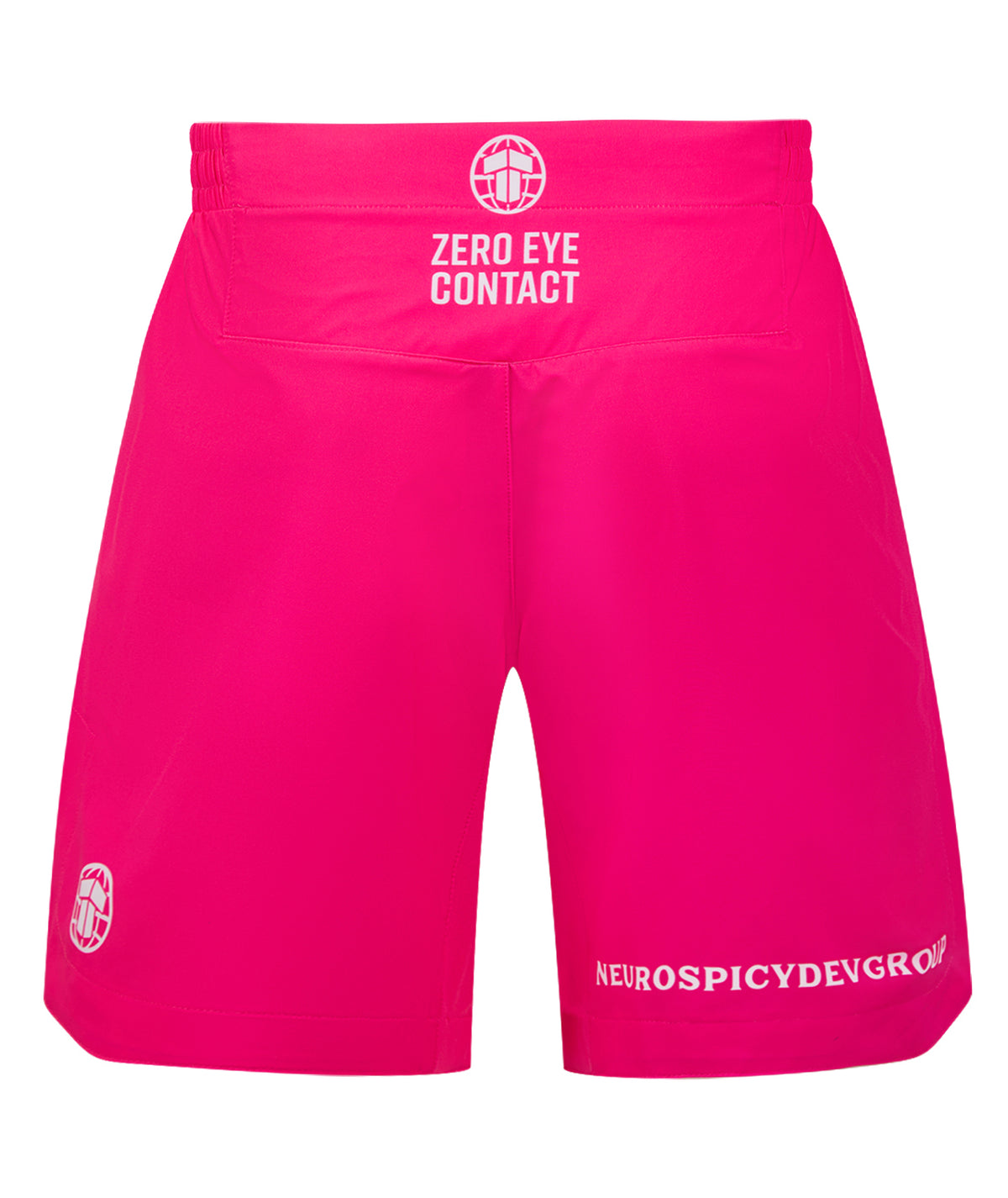 Kids Autsiders Zero Contact Grappling Shorts - Pink