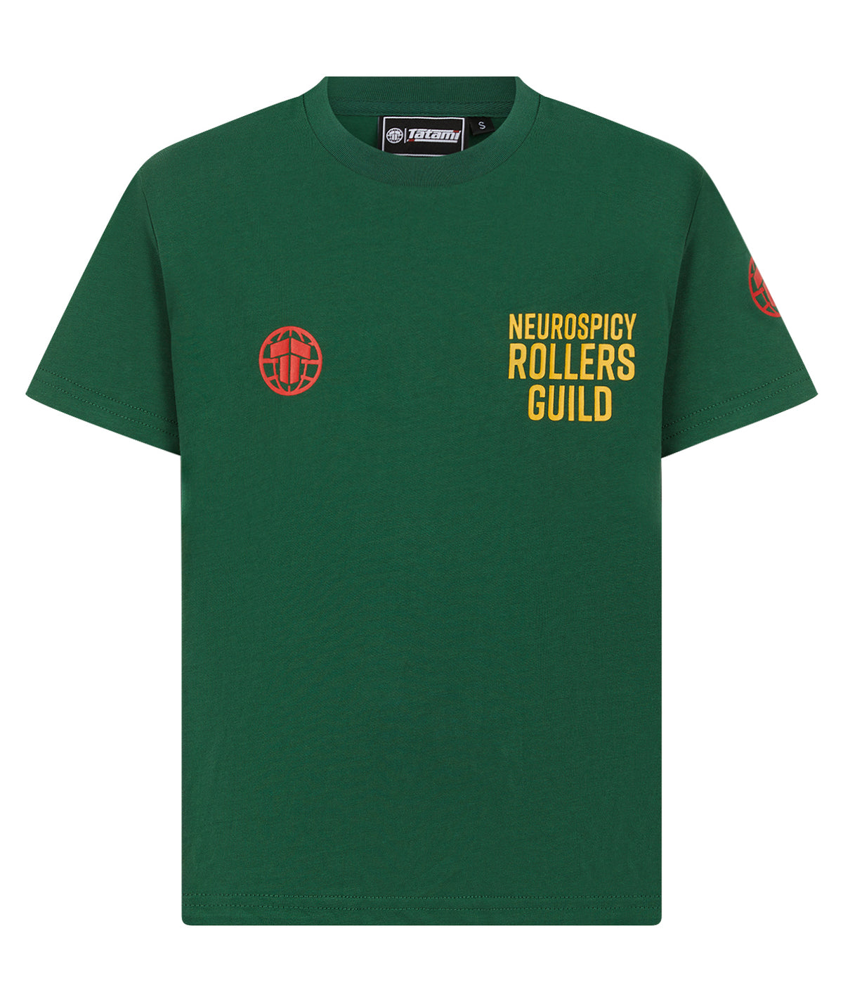 Kids Autsiders Neurospicy Oversized T-Shirt - Green
