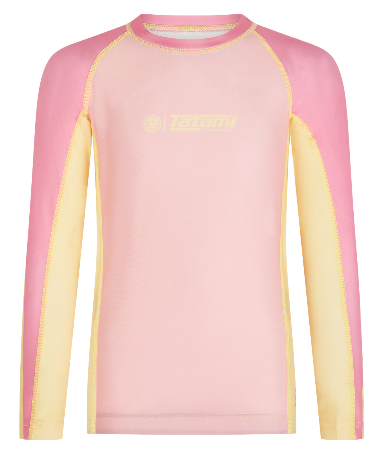 Kids Contrast Long Sleeve Rash Guard - Candy – Tatami Fightwear Ltd.