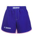Kids Contrast Grappling Shorts - Navy & Pink