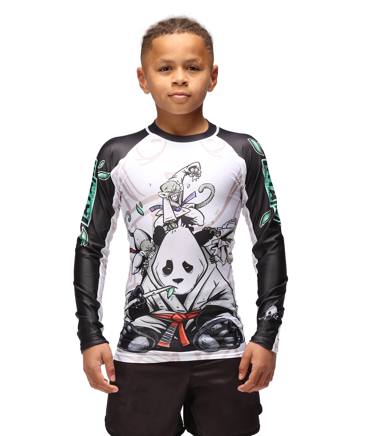 Kids Gentle Panda Rash Guard