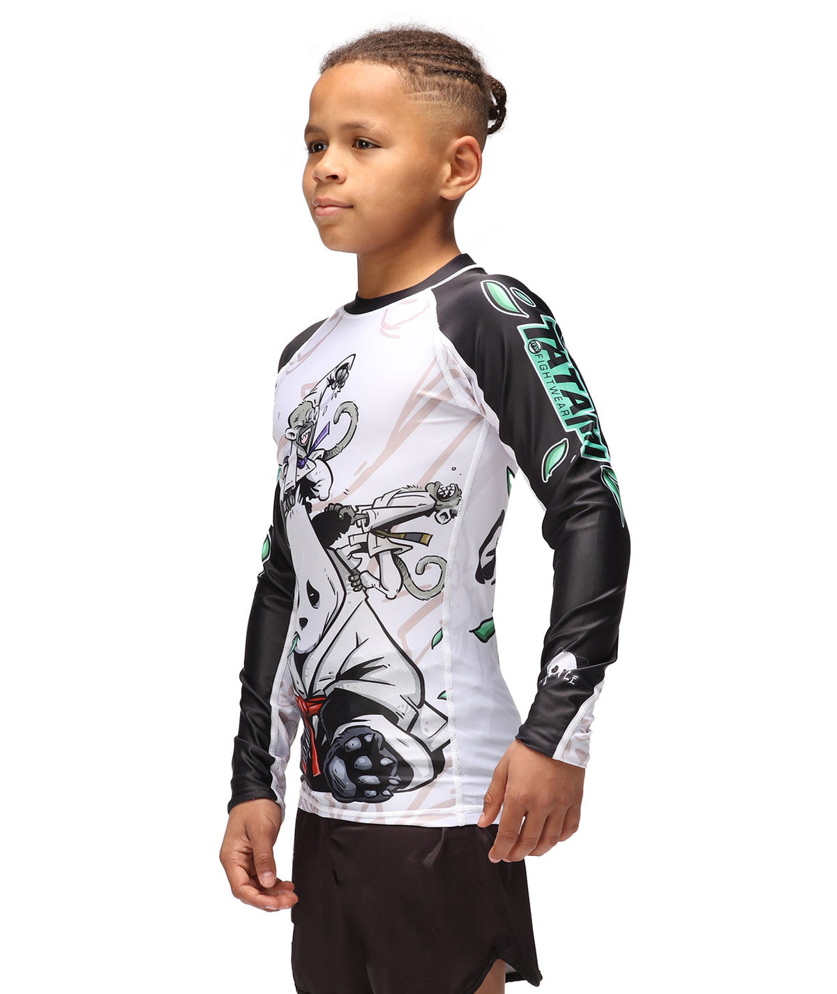 Kids Gentle Panda Rash Guard