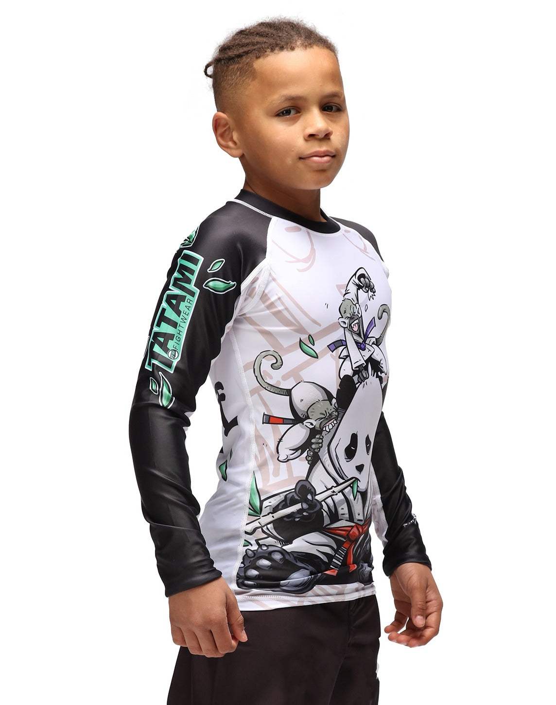 Kids Gentle Panda Rash Guard