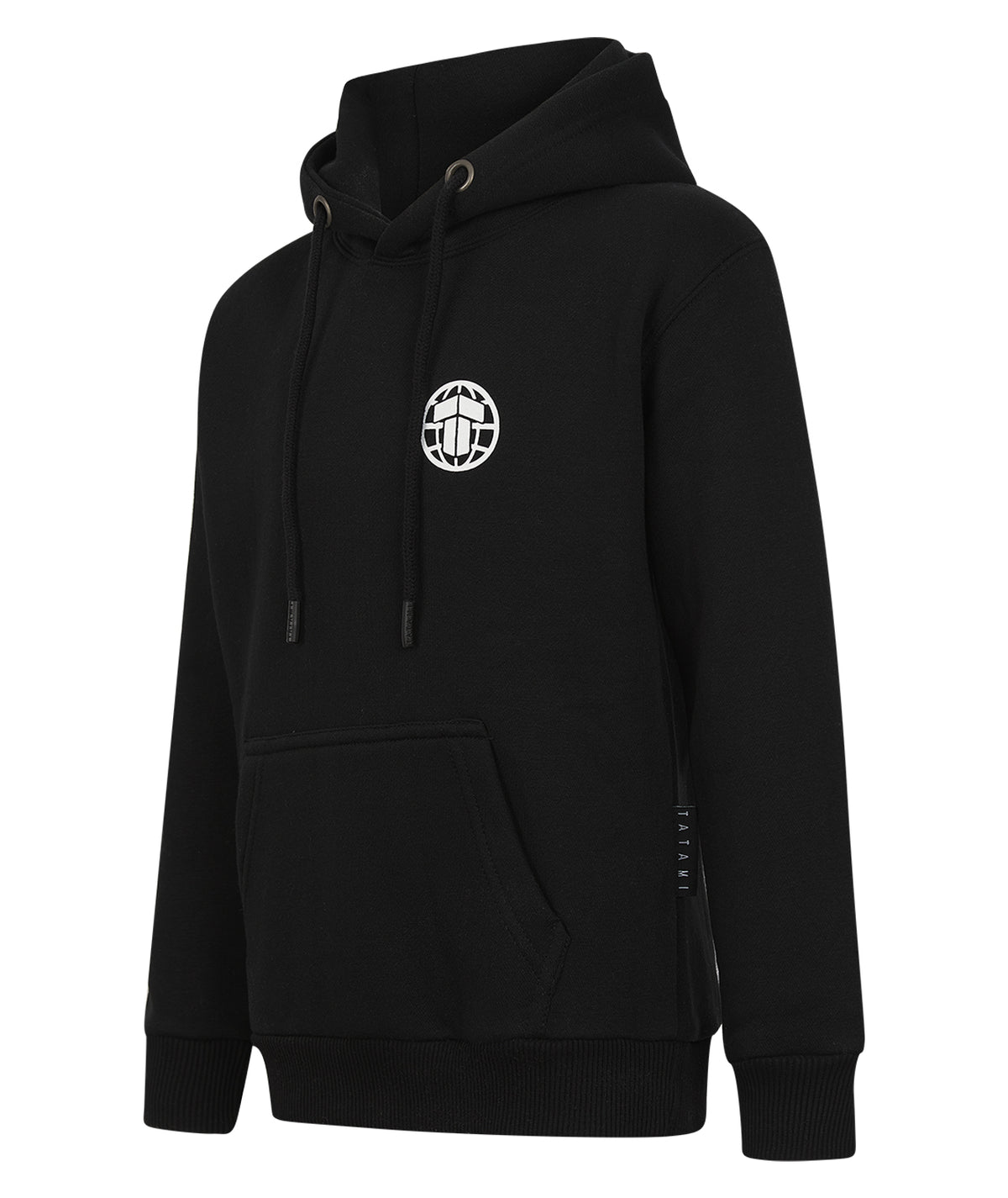 Kids Tatami Globe Hoodie - Black