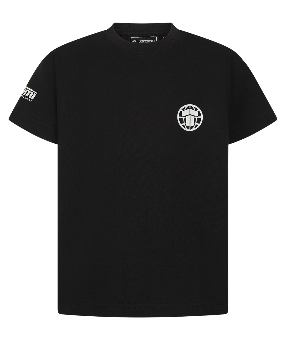 Kids Tatami Globe T-Shirt - Black