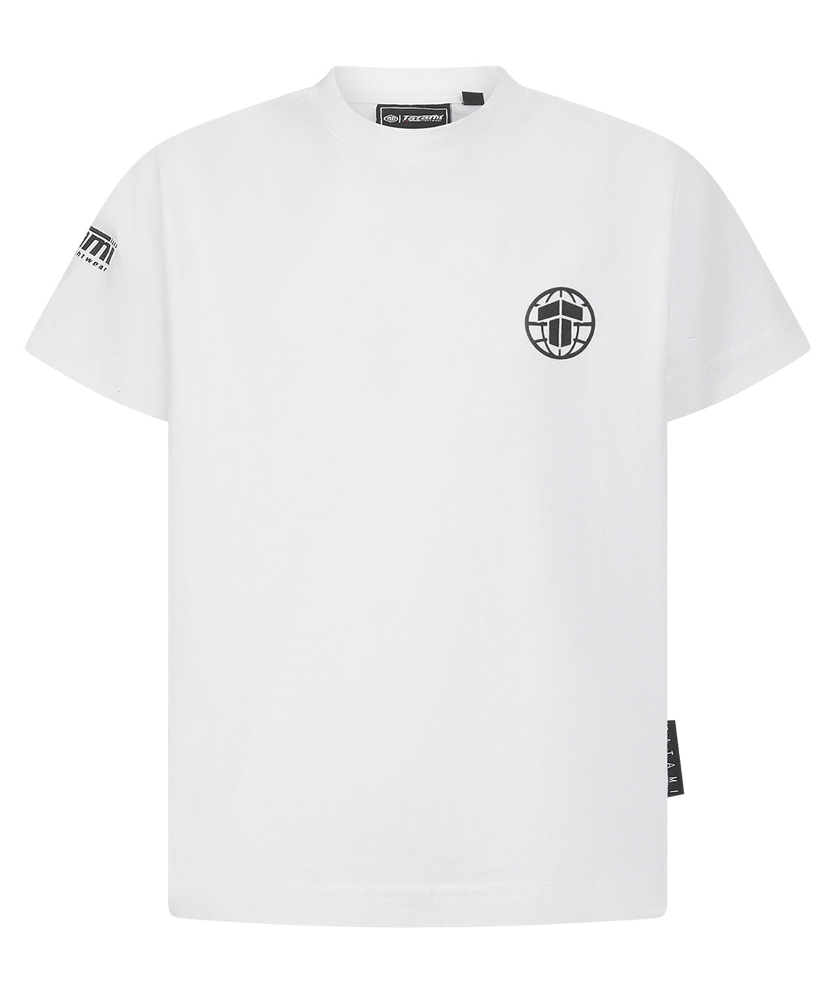 Kids Tatami Globe T-Shirt - White