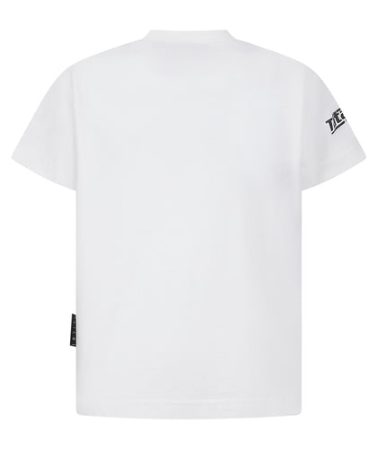 Kids Tatami Globe T-Shirt - White