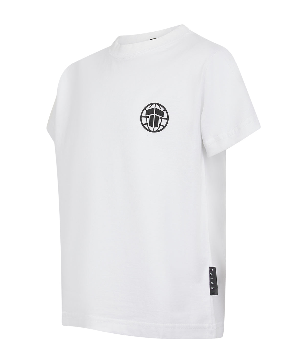 Kids Tatami Globe T-Shirt - White