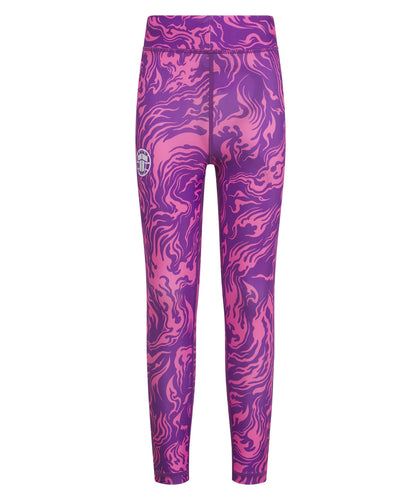 Kids Helena Grappling Spats - Lava Pink