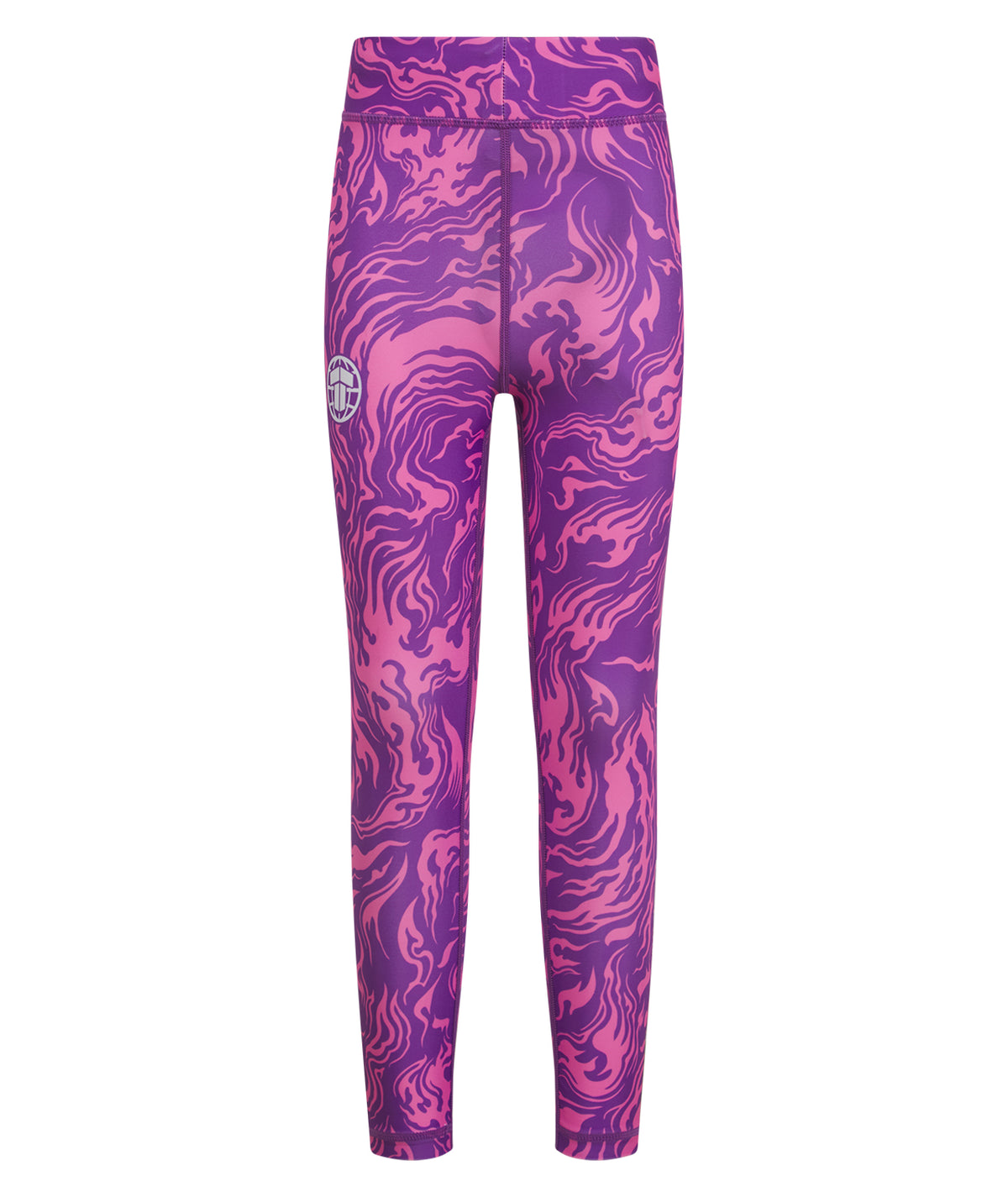 Kids Helena Grappling Spats - Lava Pink