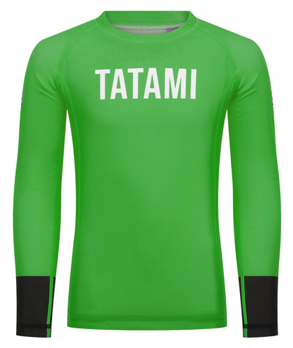 Kids Helena Ranked Rash Guard - Green