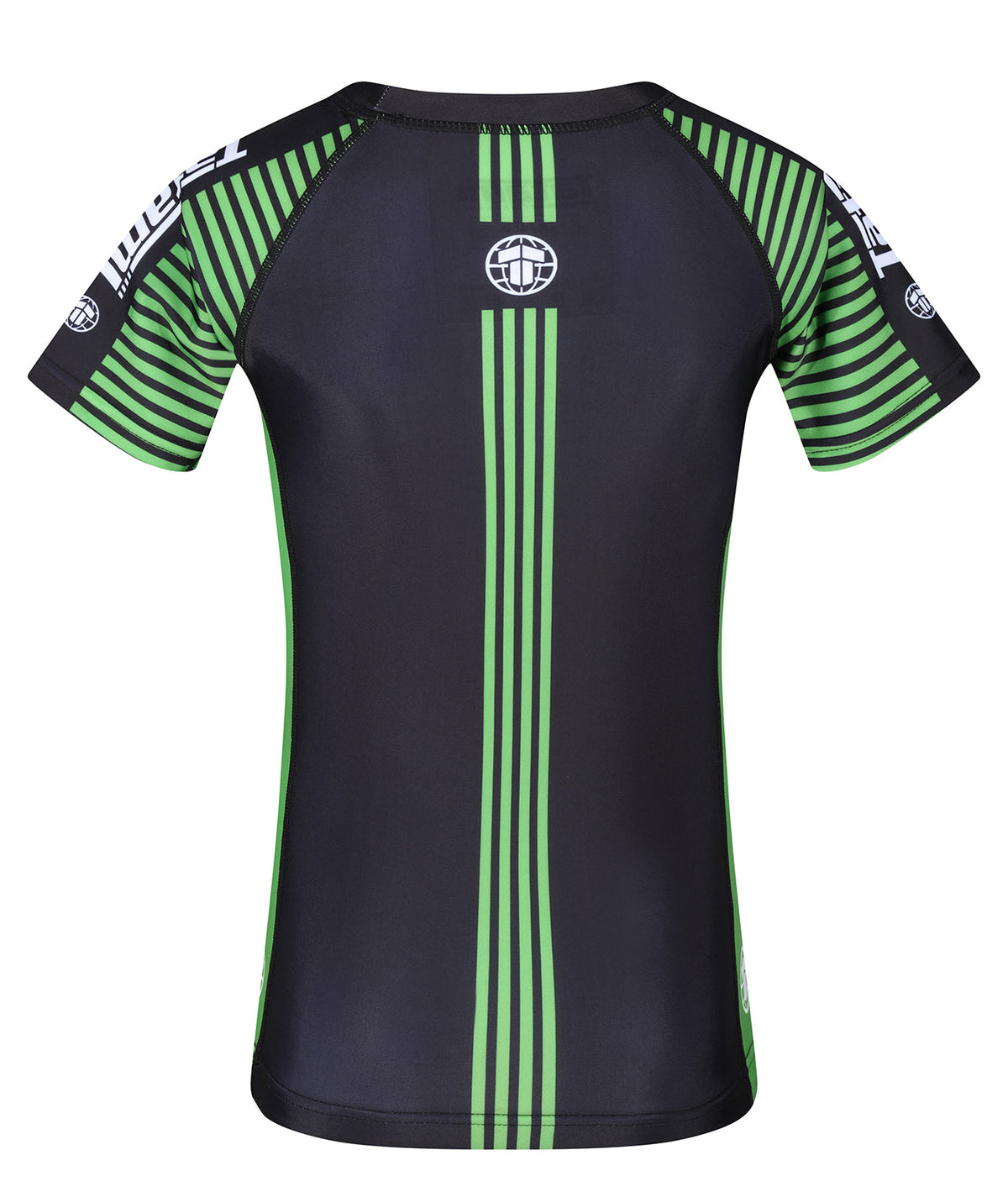 Kids IBJJF Ranked Rash Guard - Green