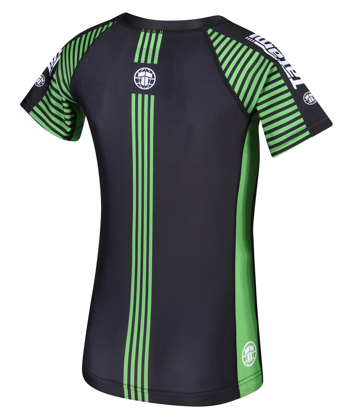 Kids IBJJF Ranked Rash Guard - Green
