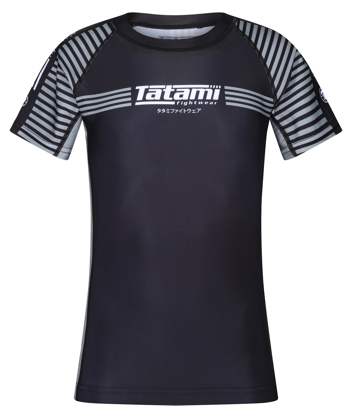 Kids IBJJF Ranked Rash Guard - Grey