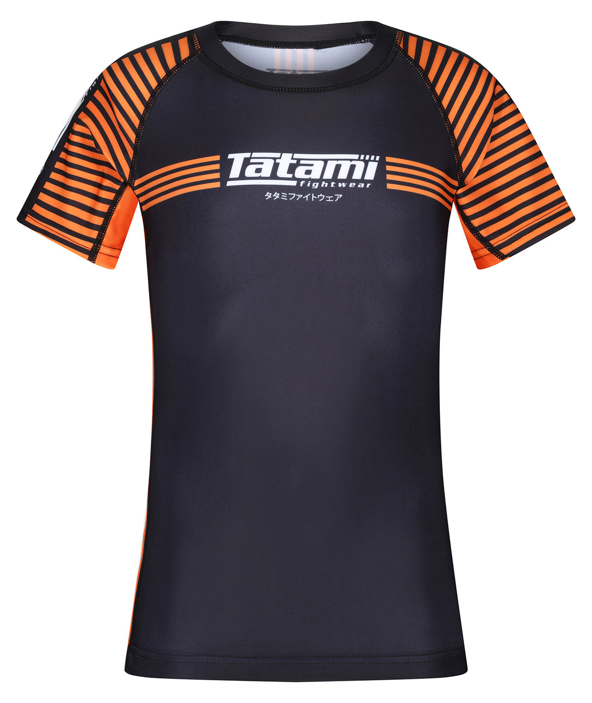 Kids IBJJF Ranked Rash Guard - Orange