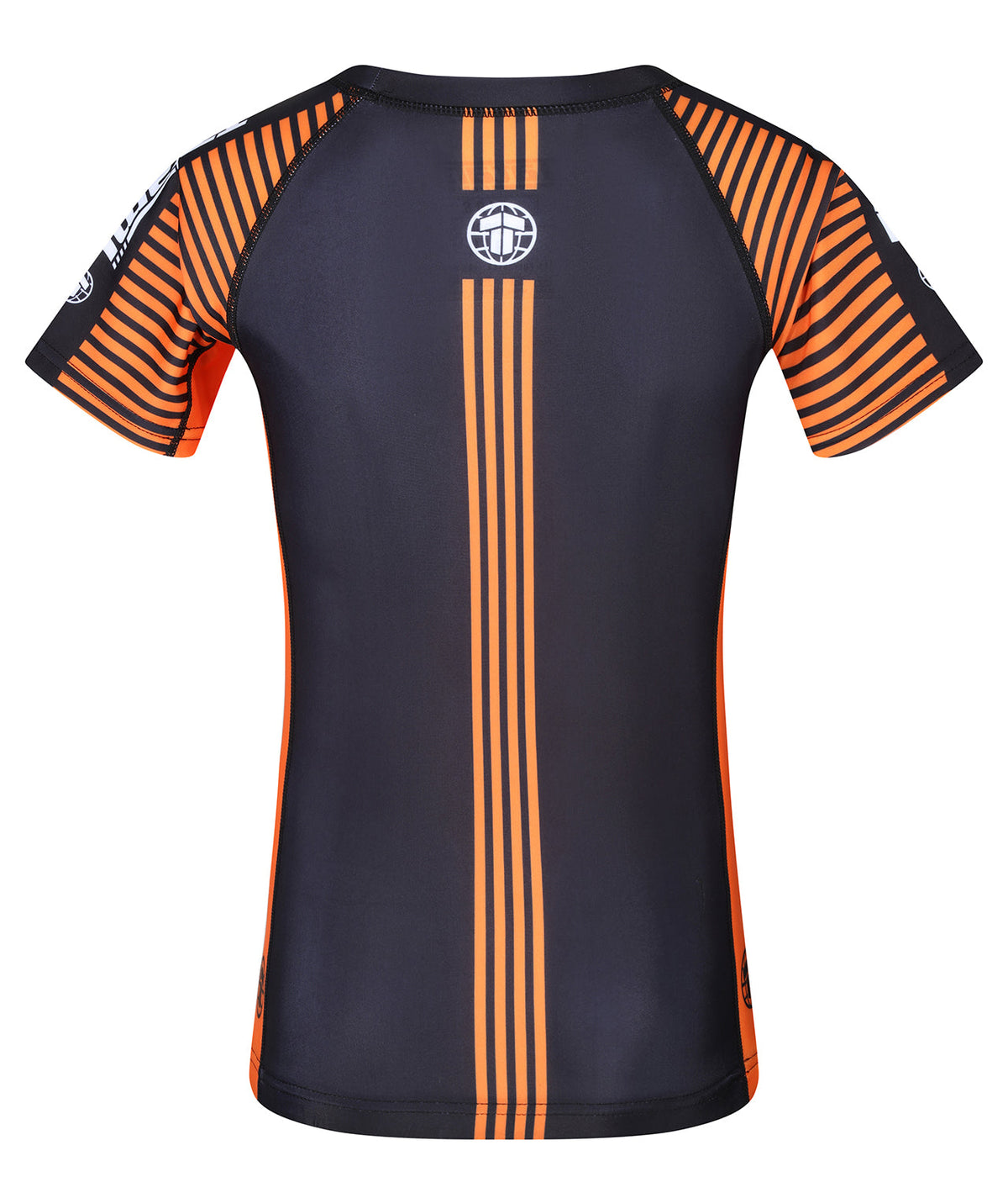 Kids IBJJF Ranked Rash Guard - Orange