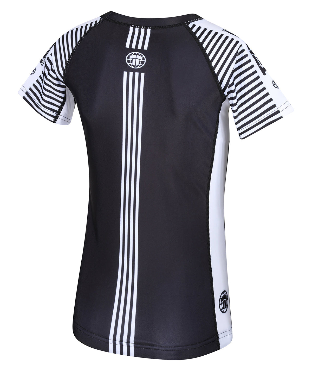 Kids IBJJF Ranked Rash Guard - White