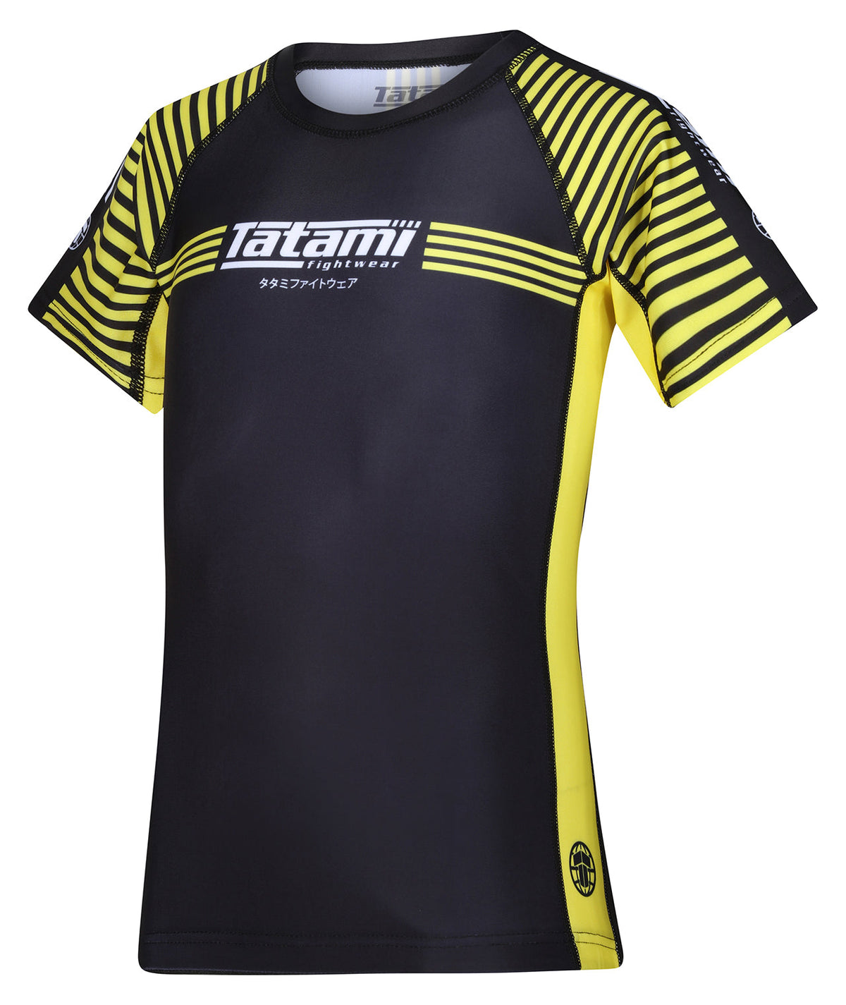 Kids IBJJF Ranked Rash Guard - Yellow