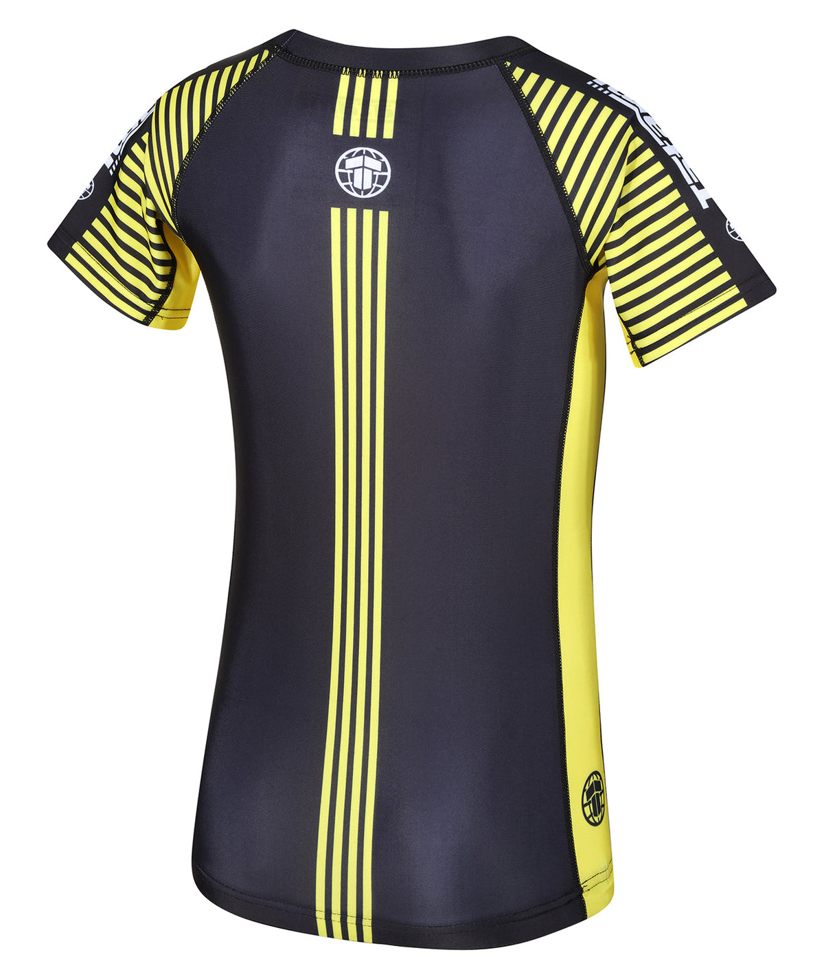 Kids IBJJF Ranked Rash Guard - Yellow