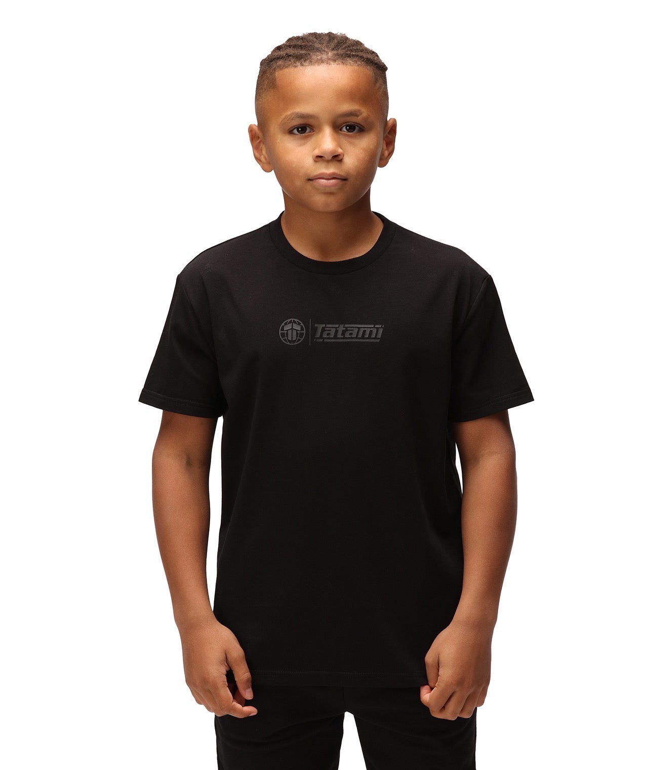 Kids Impact T-Shirt - Black on Black – Tatami Fightwear Ltd.