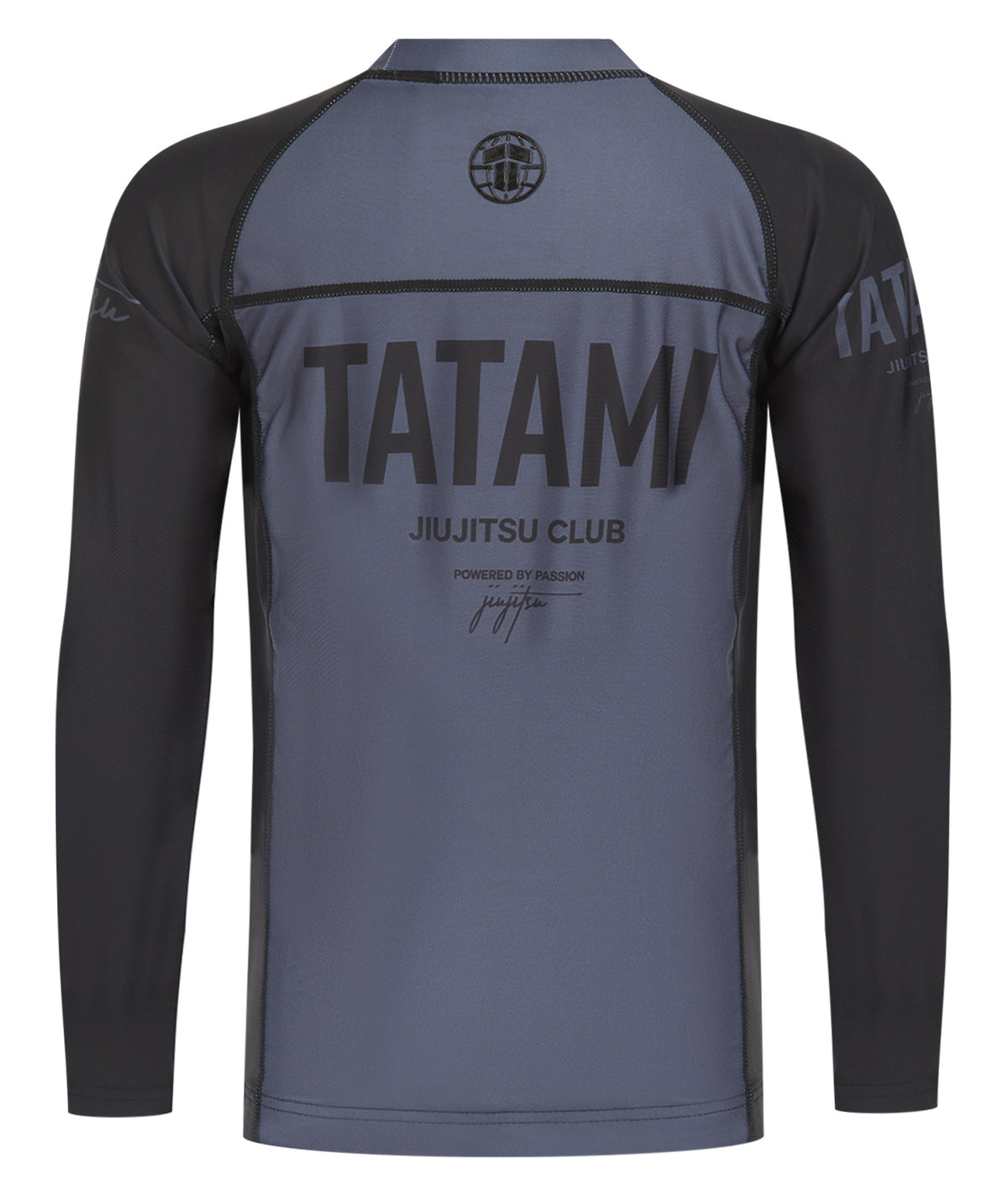 Kids JJ Club Long Sleeve Rash Guard - Grey