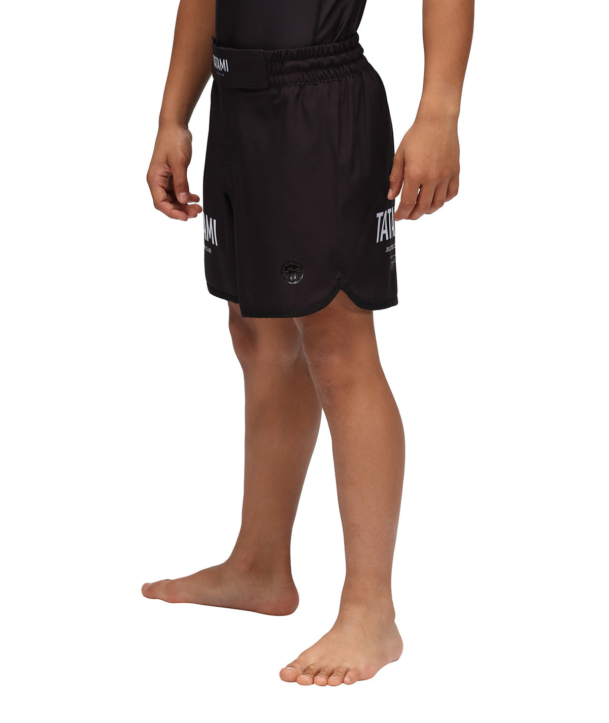 Kids JJ Club Grappling Shorts - Black