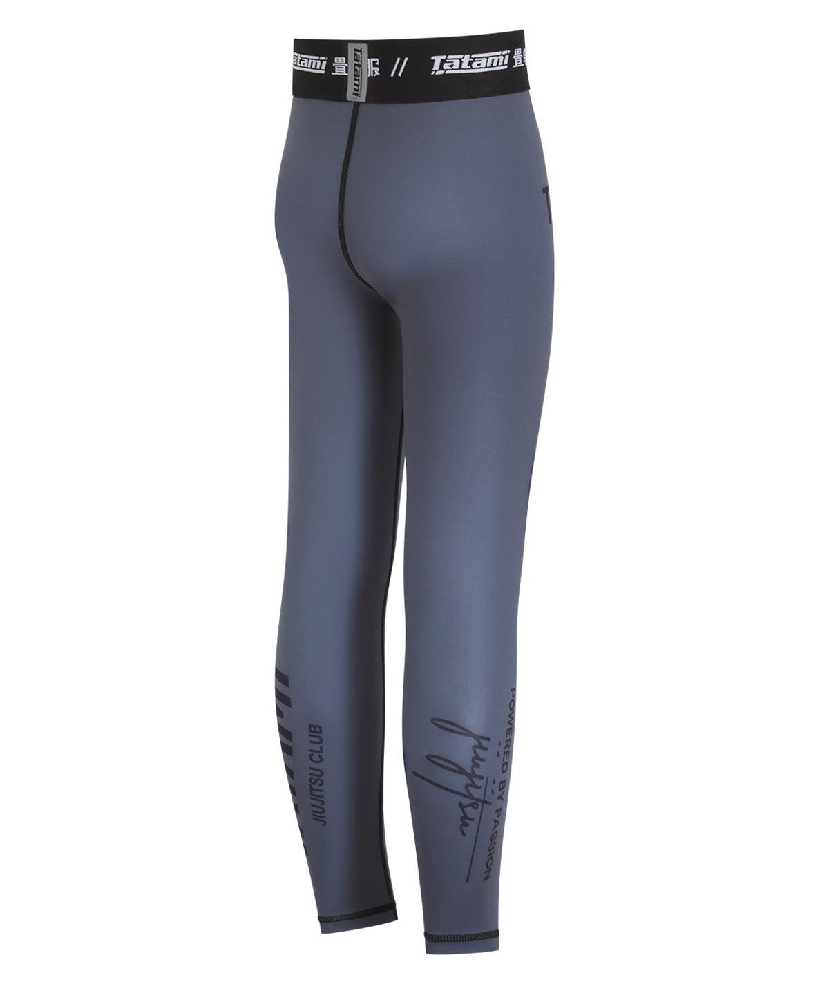 Kids JJ Club Grappling Spats - Grey