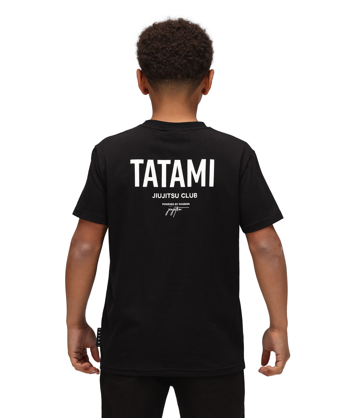 Kids JJ Club T-Shirt - Black