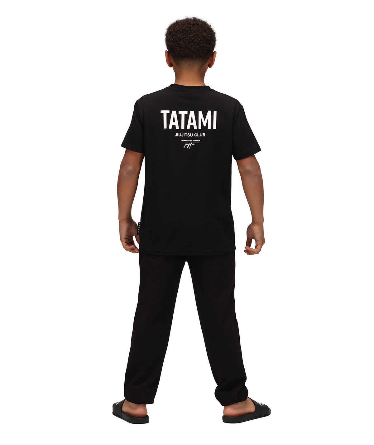 Kids JJ Club T-Shirt - Black