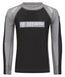 Kids IBJJF Ranked Long Sleeve Rash Guard - Grey