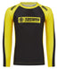 Kids IBJJF Ranked Long Sleeve Rash Guard - Yellow