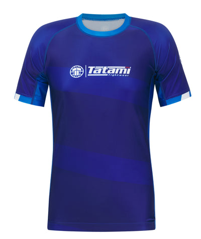 Kids Tatami Nomad Rash Guard - Navy & Blue