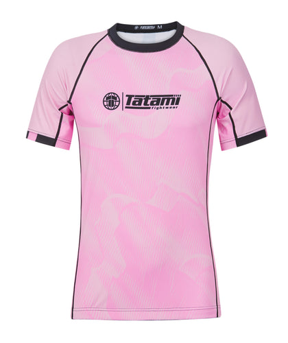 Kids Tatami Nomad Rash Guard - Pink & Black