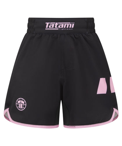 Kids Tatami Nomad Shorts - Pink & Black