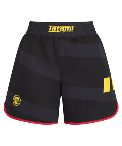 Kids Tatami Nomad Shorts - Black & Red