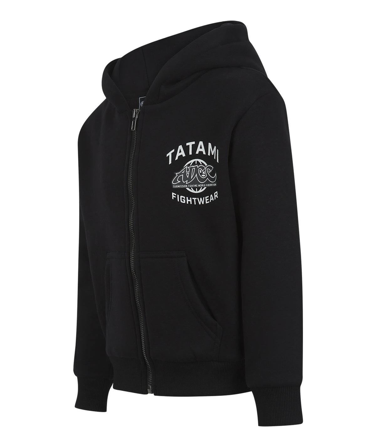 Kids Tatami X ADCC Oversized Zip Hoodie - Black