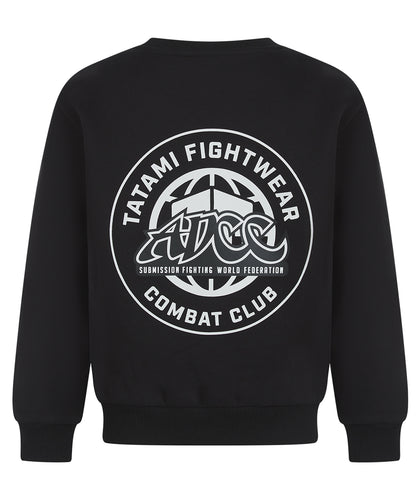 Kids Tatami X ADCC Combat Club Oversized Sweatshirt - Black