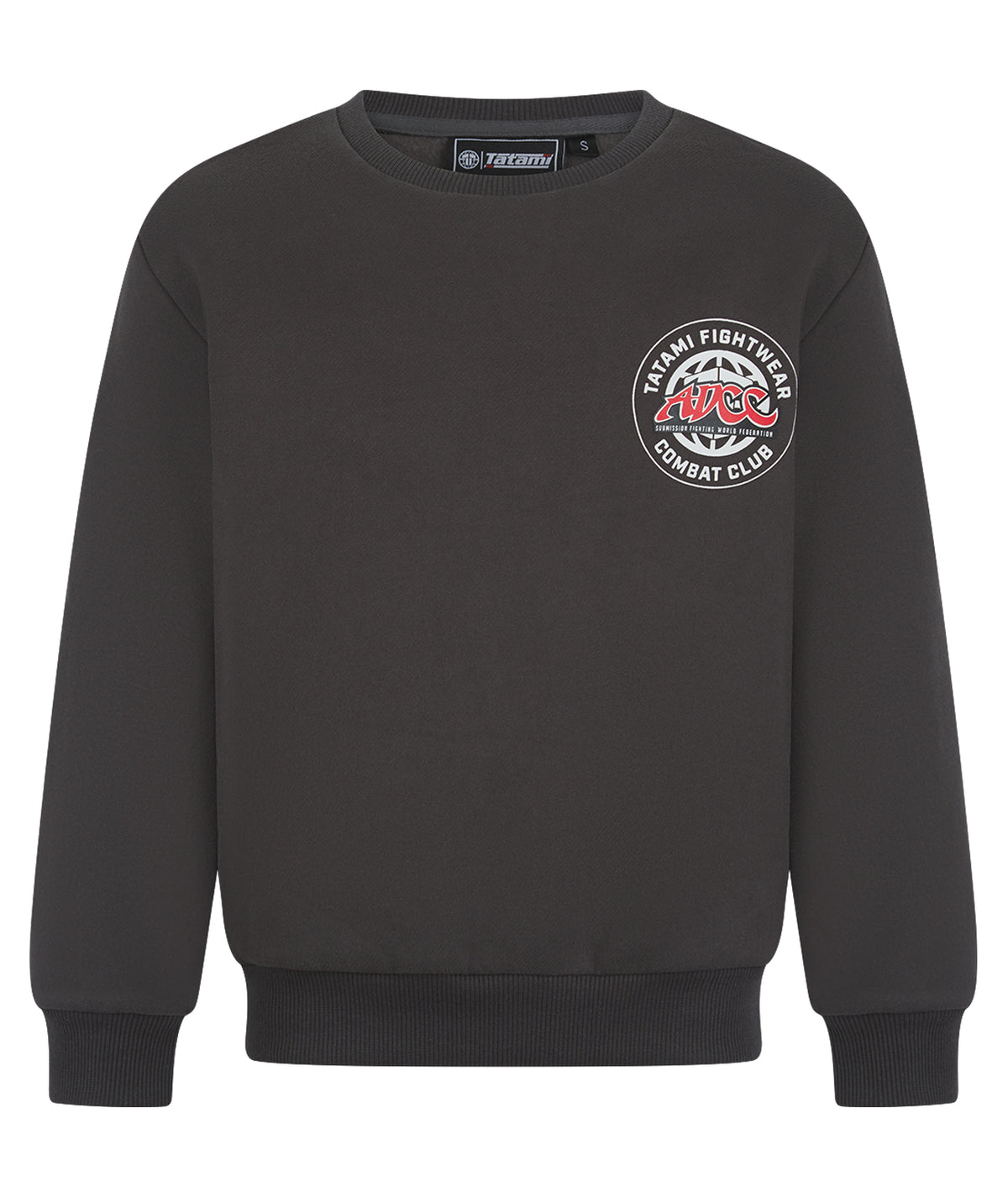 Kids Tatami X ADCC Combat Club Oversized Sweatshirt - Grey