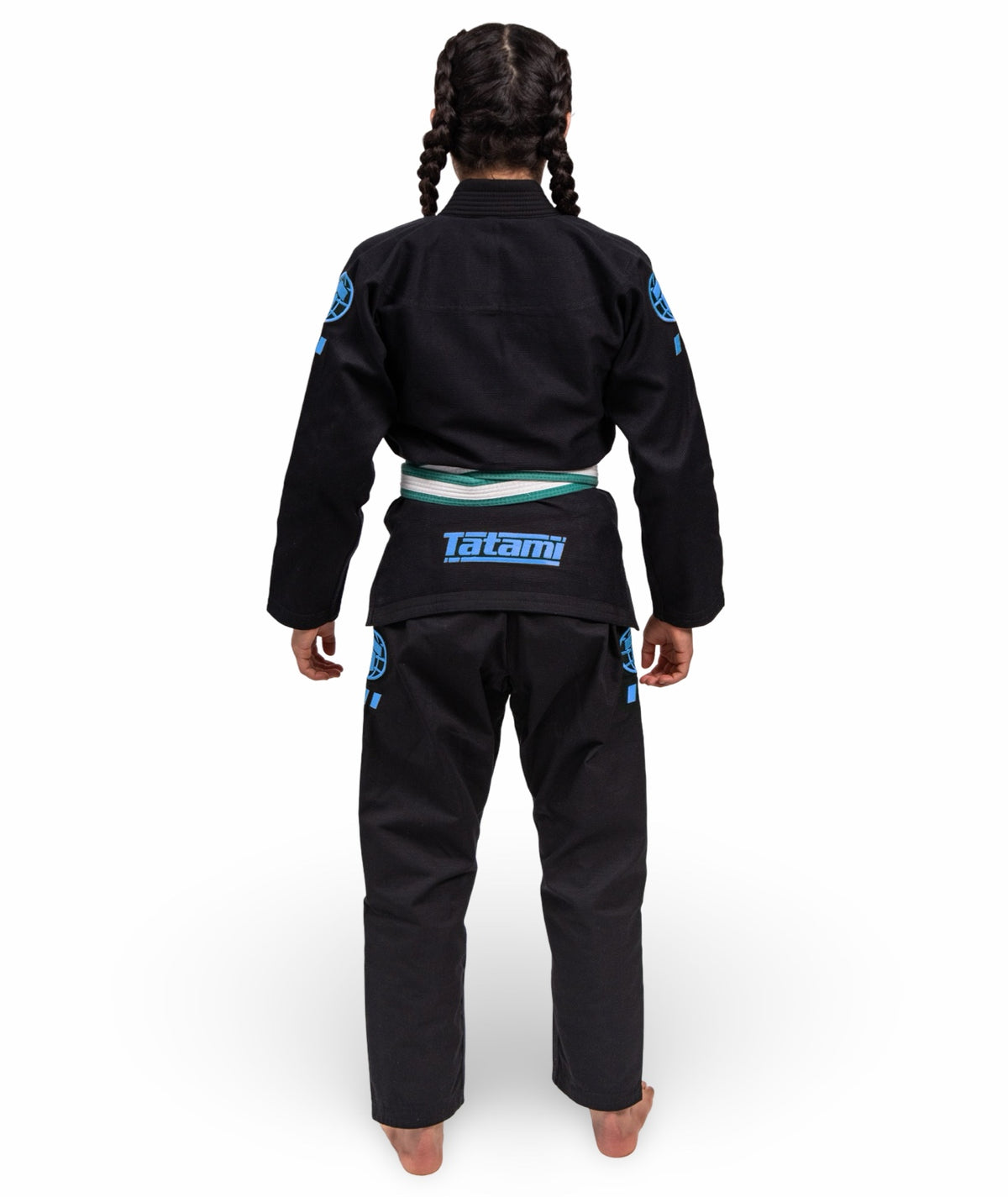 Kids Pro Series Gi - Black & Sky Blue