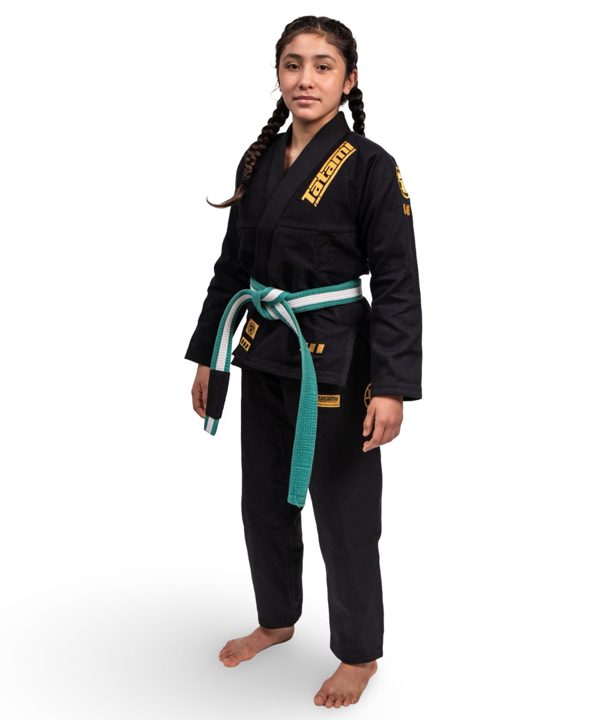 Kids Pro Series Gi - Black & Champion Gold