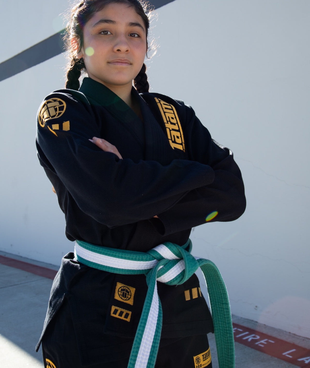Kids Pro Series Gi - Black & Champion Gold